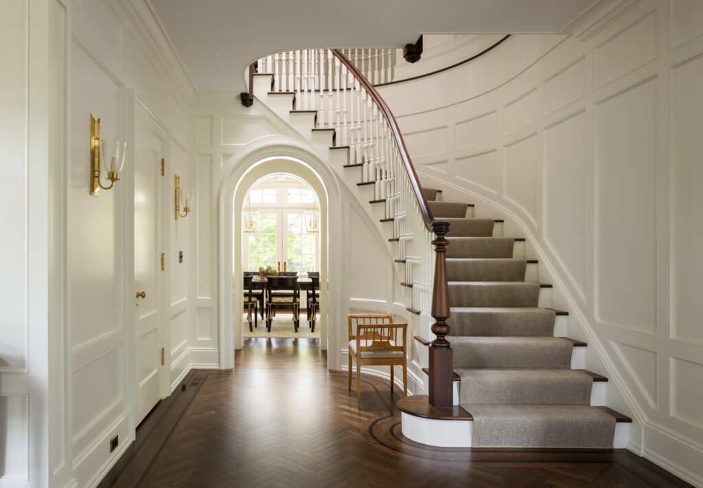 Grand Georgian Colonial Style staircase