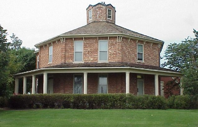 Octagon House in Muscatine, Iowa